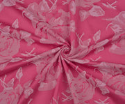 BÜYÜK ÇİÇEKLİ JAKAR - PEMBE