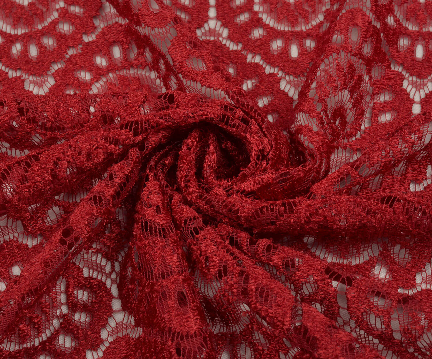 LİKRALI DANTEL DELUXE - KIRMIZI