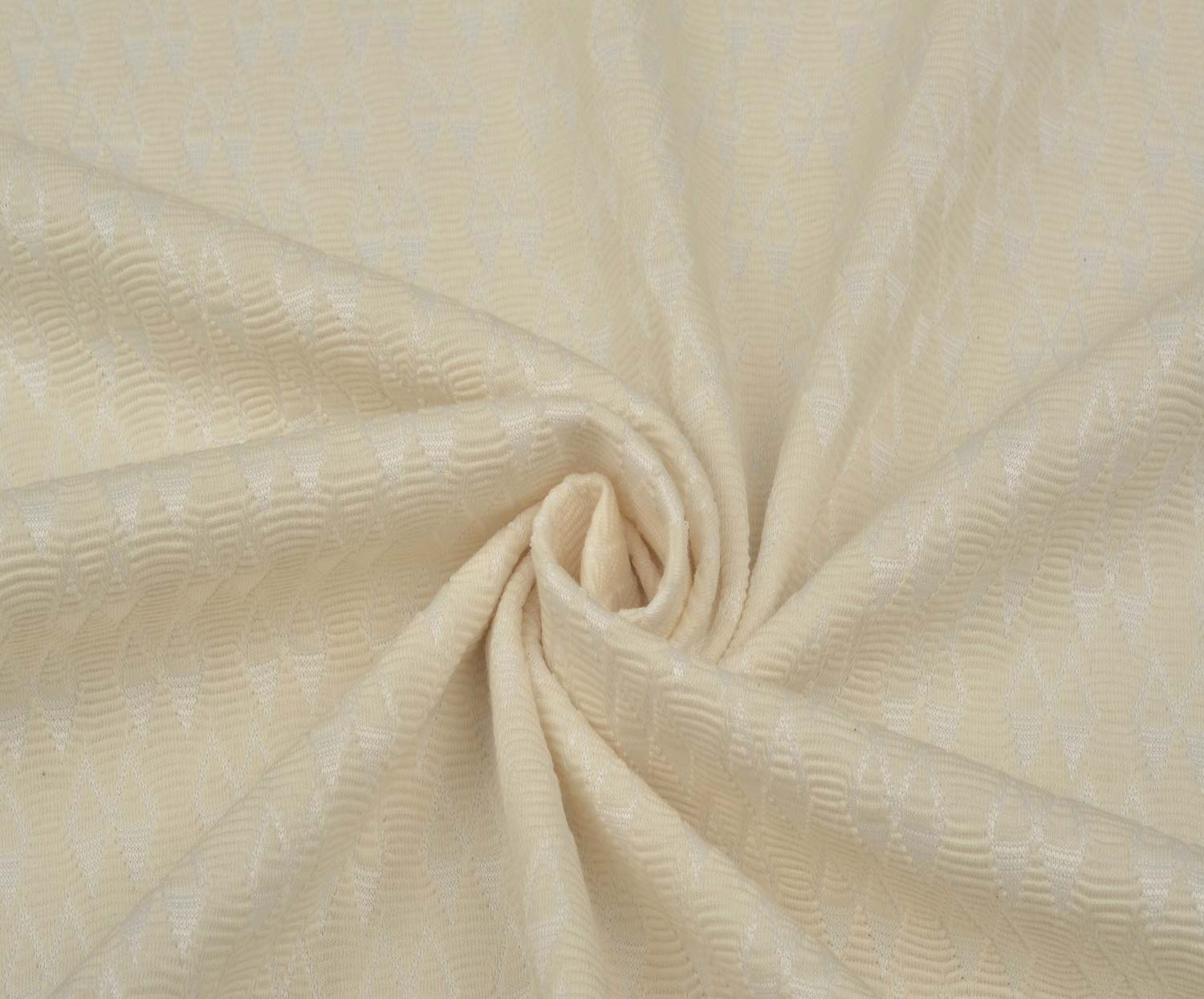 DESENLİ LUXE ÖRME - KREM