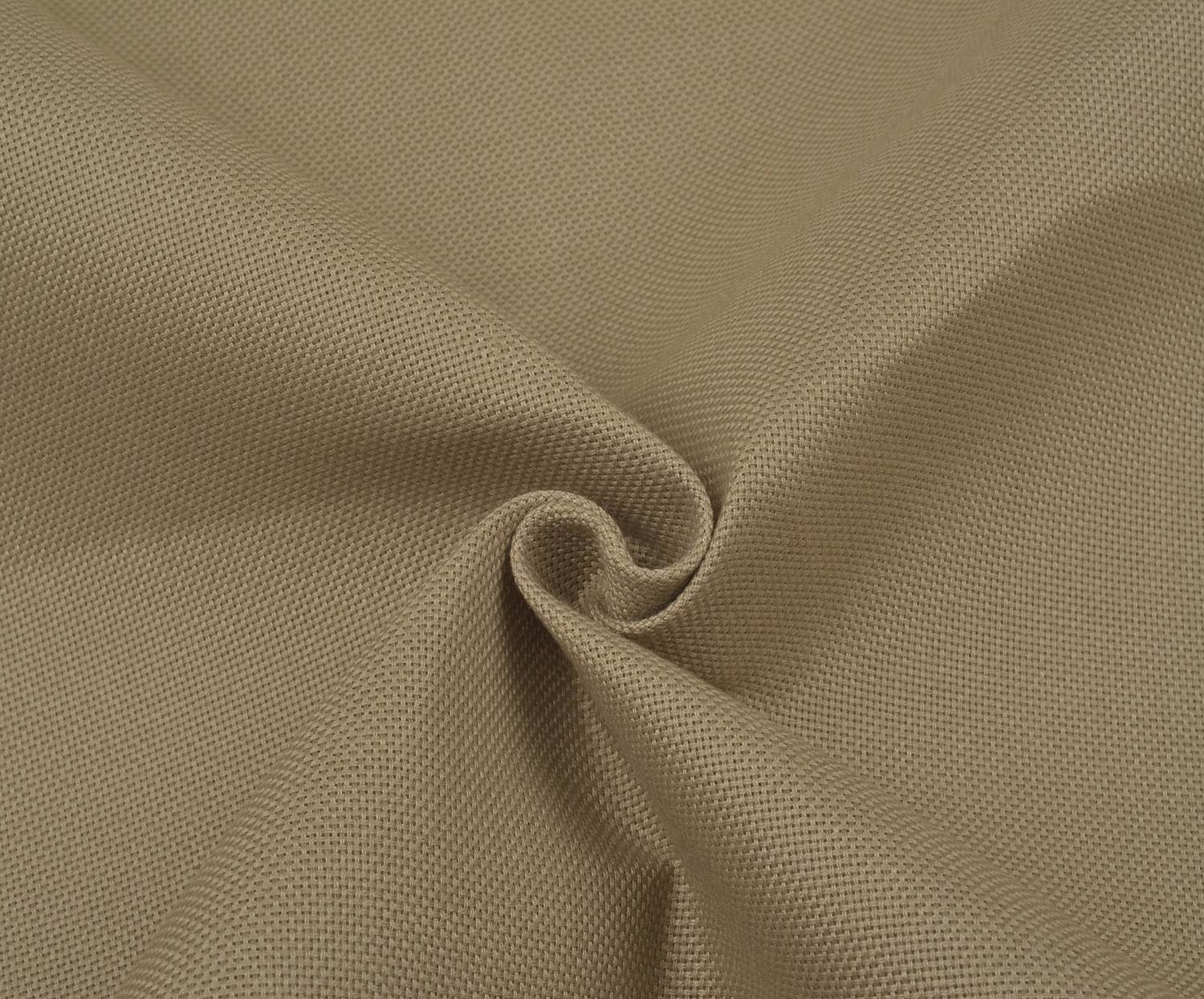 UĞUR İPEK - DÜZ İSVEÇ (CARRE) KETENİ - KOYU BEJ