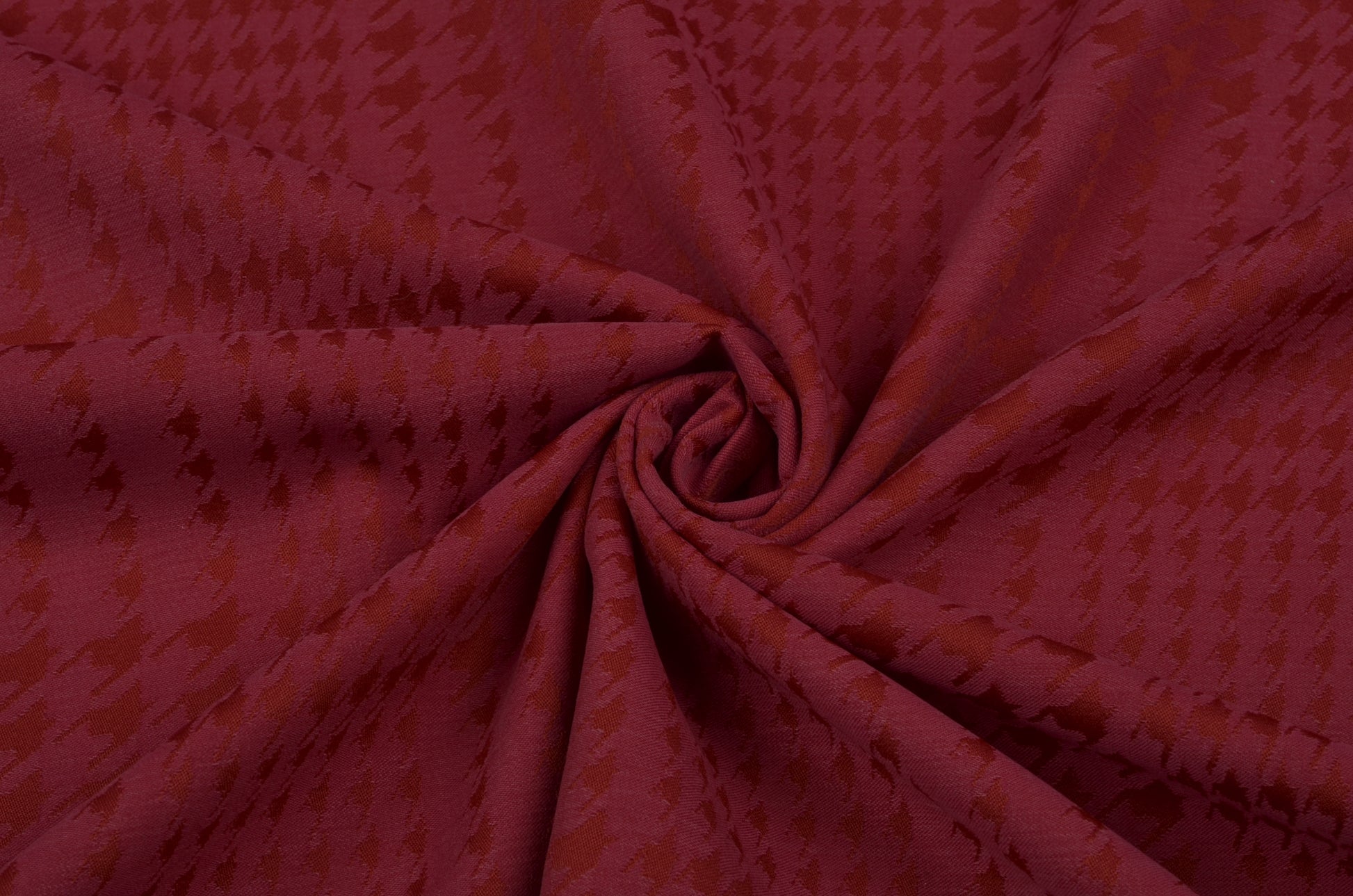 BÜYÜK KAZAYAĞI DESENLİ TİRİL TİRİL TENCEL - FUŞYA