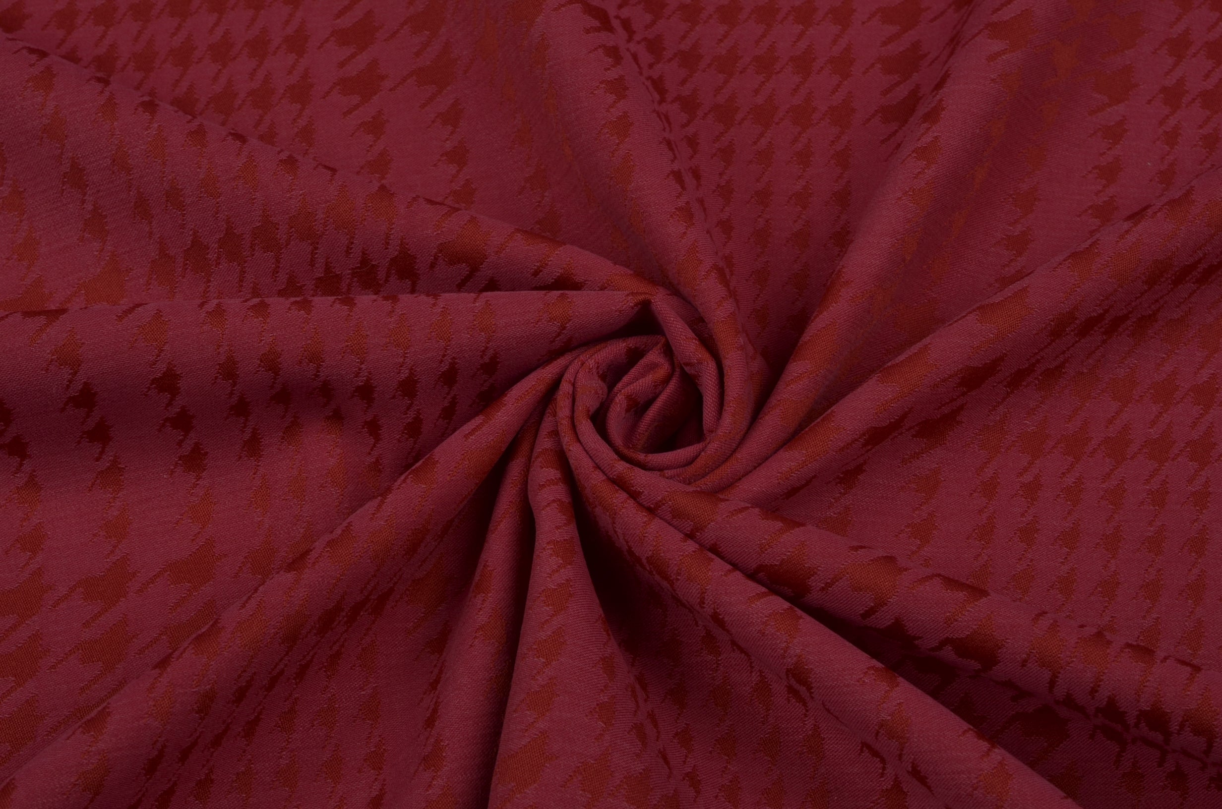BÜYÜK KAZAYAĞI DESENLİ TİRİL TİRİL TENCEL - FUŞYA