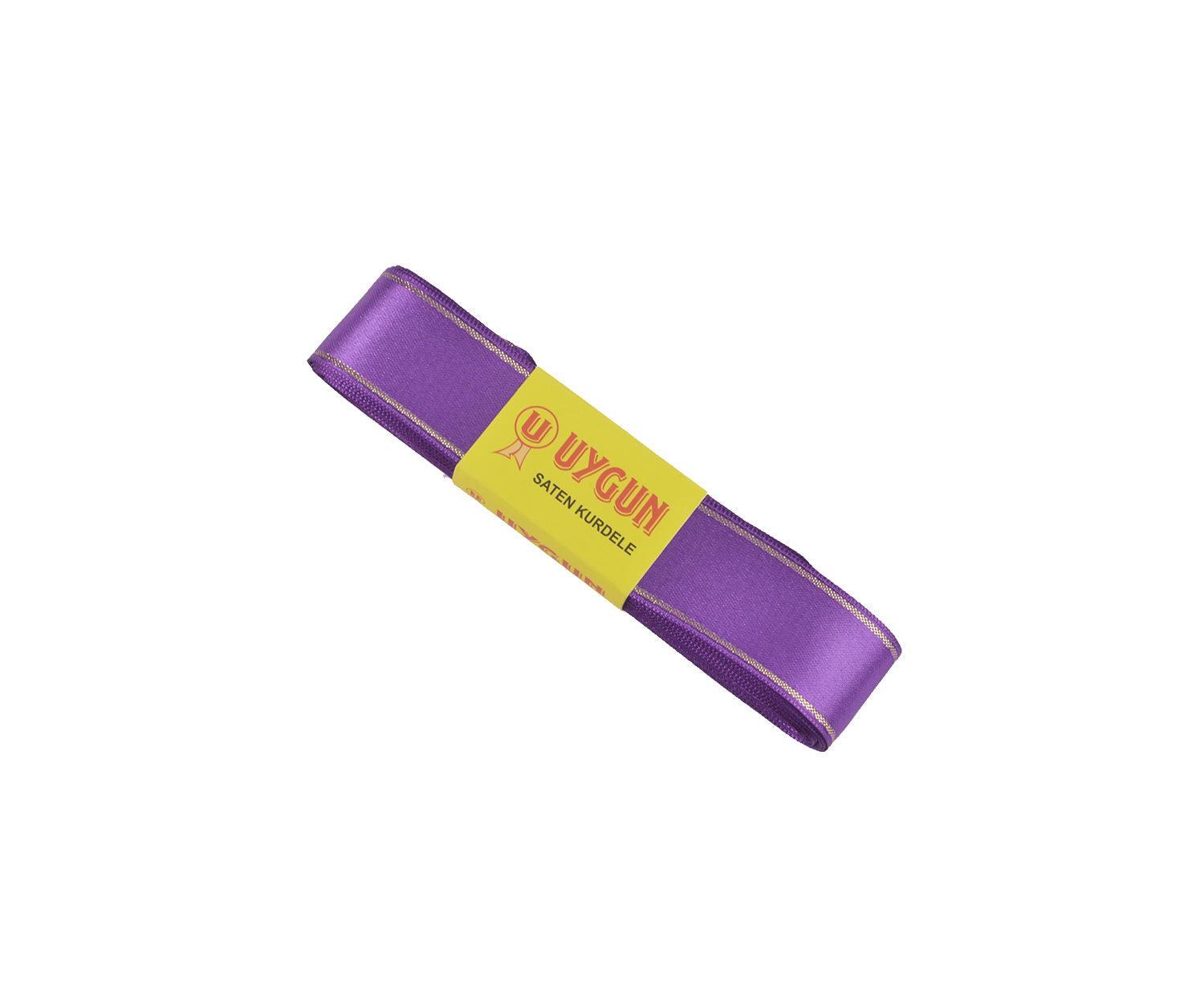 SATEN SİMLİ  KURDELE 30 MM - MOR