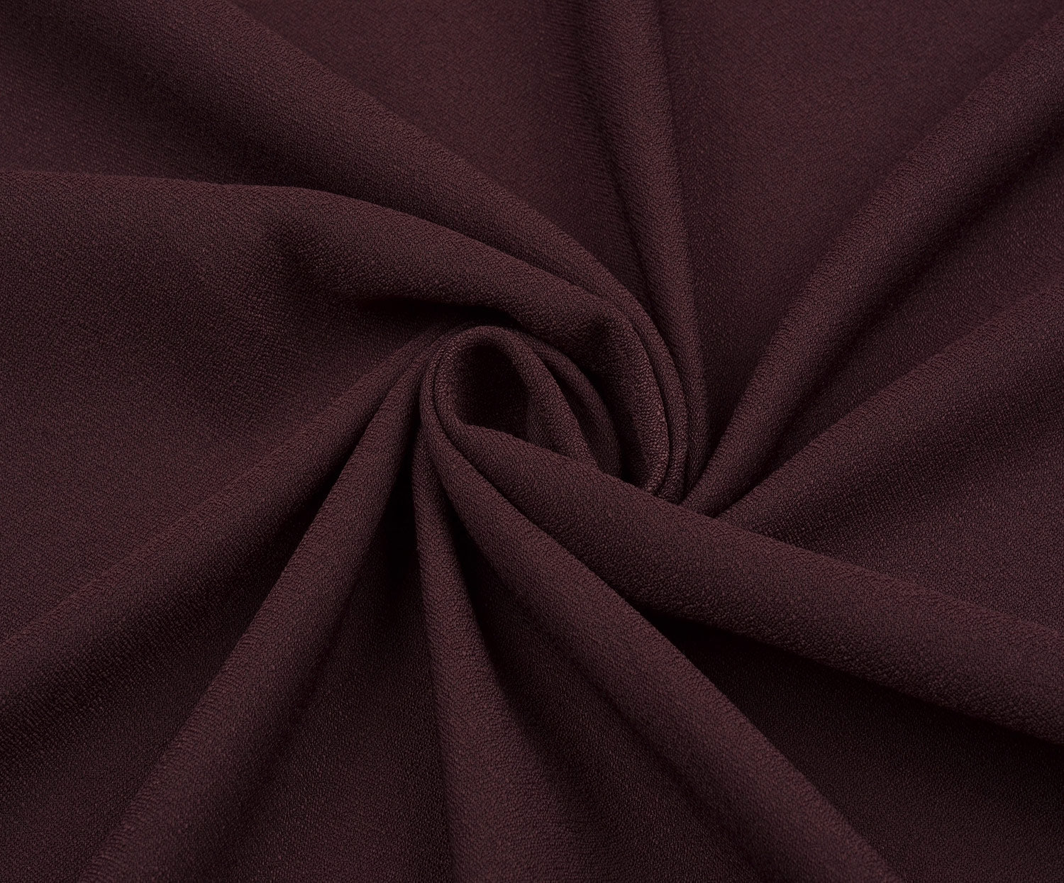 LİKRALI KUMLU KREP KUMAŞ - BORDO