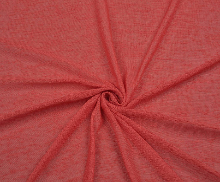 FAST FINE KNITTED FABRIC - RED