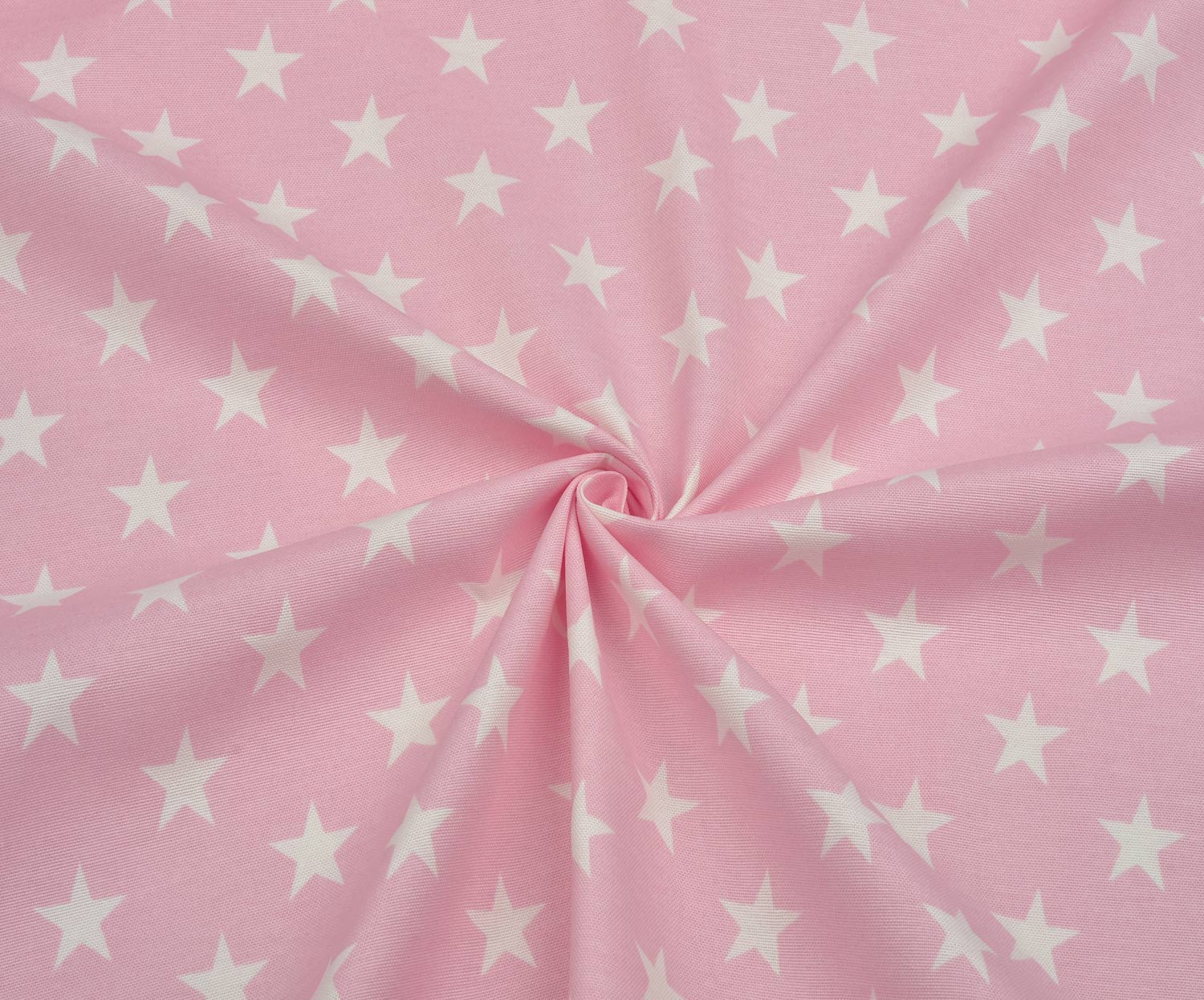 YILDIZLAR DUCK BEZİ KUMAŞ - PEMBE