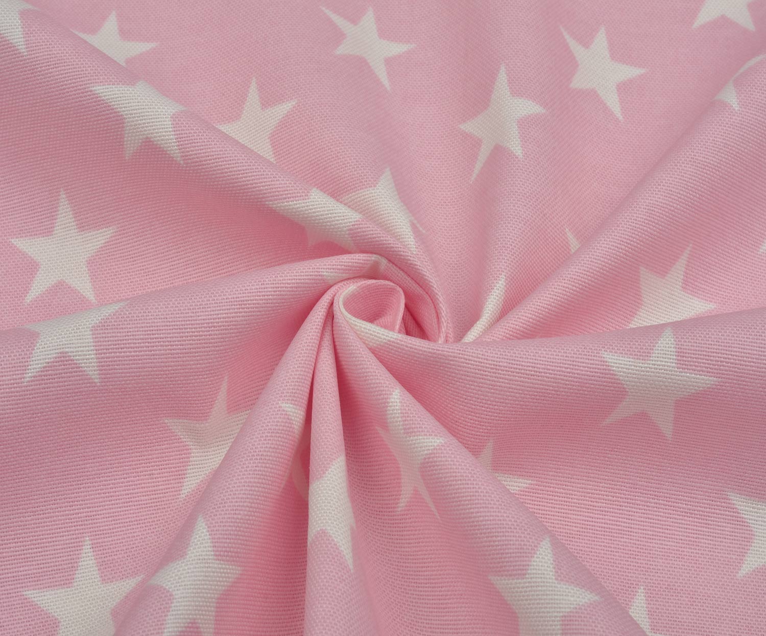 YILDIZLAR DUCK BEZİ KUMAŞ - PEMBE