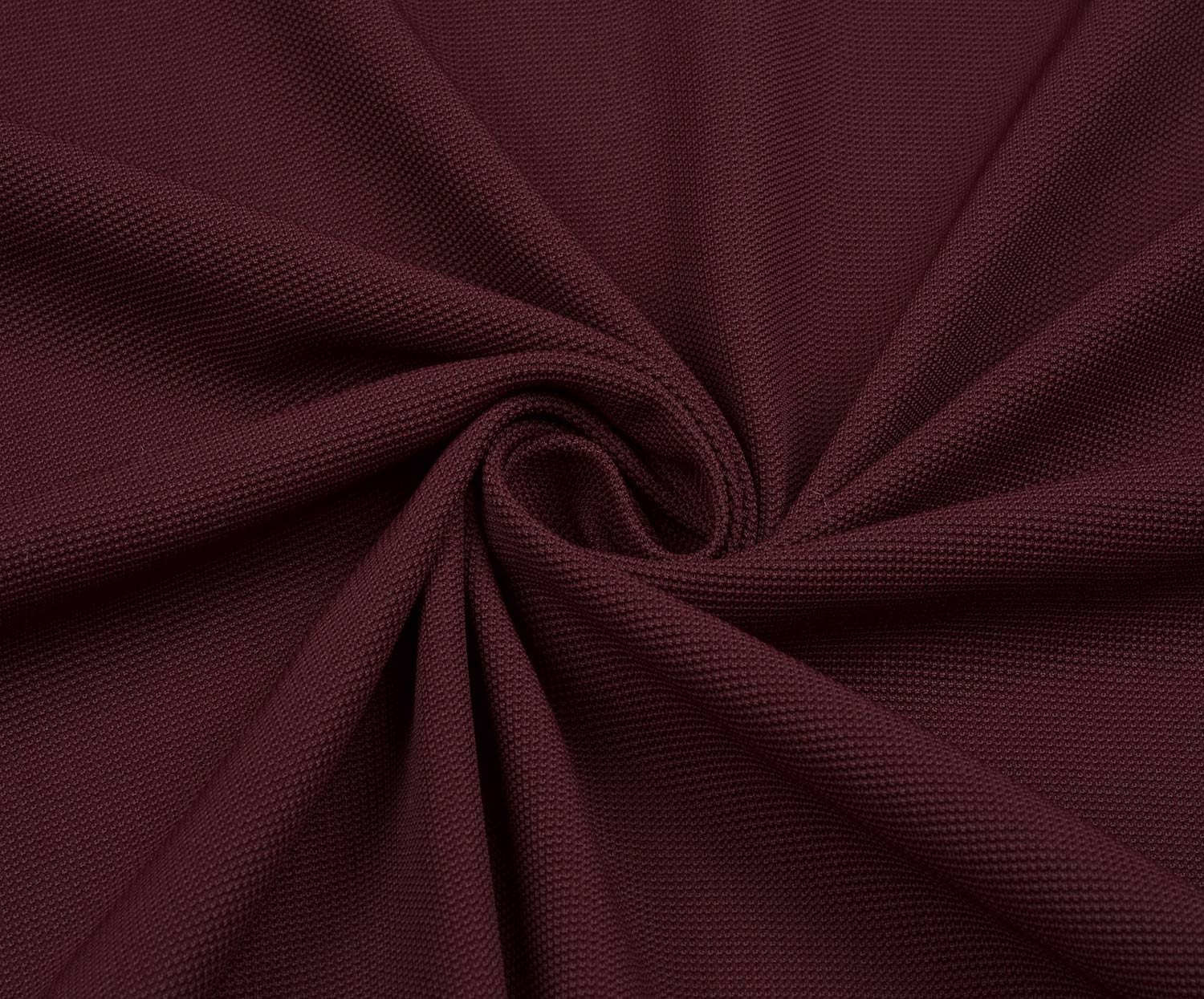DÖKÜMLÜ ÖRME KUMAŞ - BORDO
