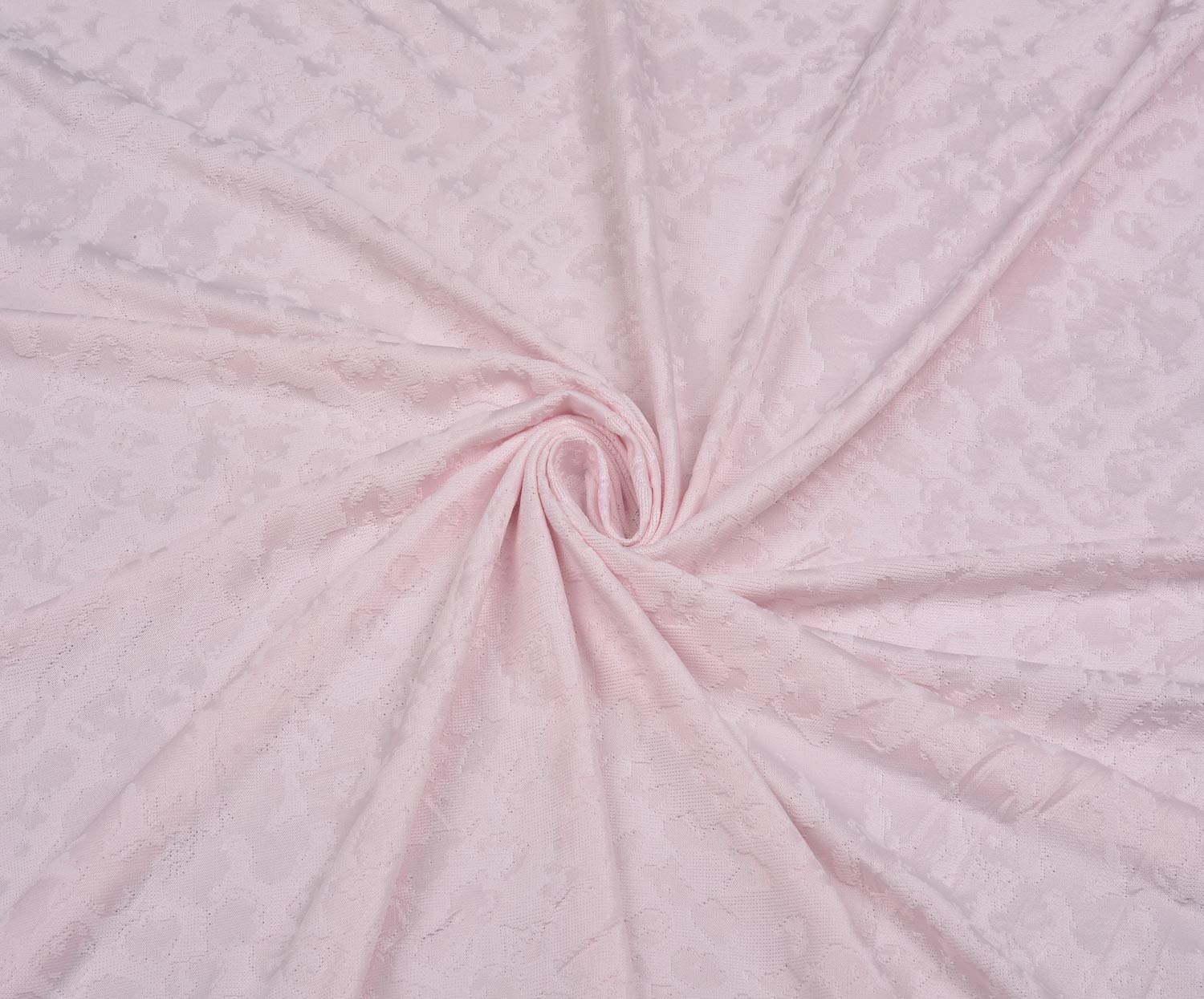 DESENLİ PAMUKLU ÖRME MERSERİZE - PEMBE