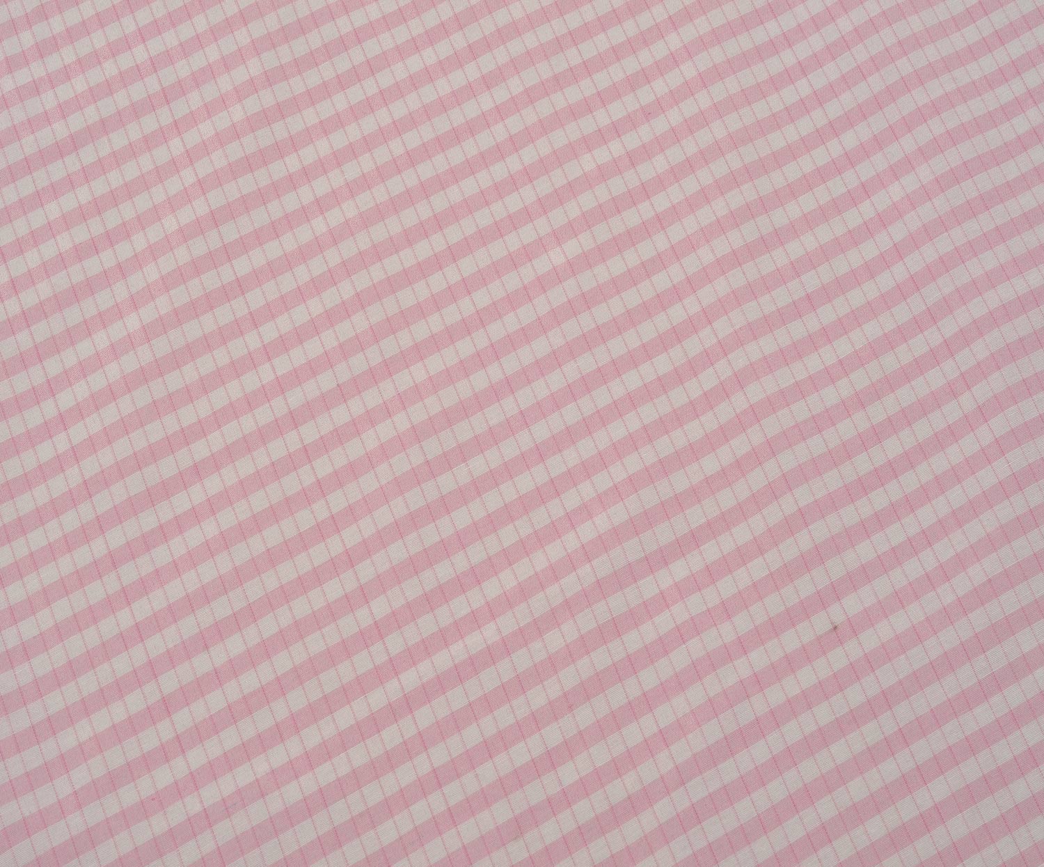 GÖMLEKLİK PAMUK EKOSE KUMAŞ - PEMBE
