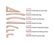 TABA PLASTİK RİGA CETVEL TAKIMI
