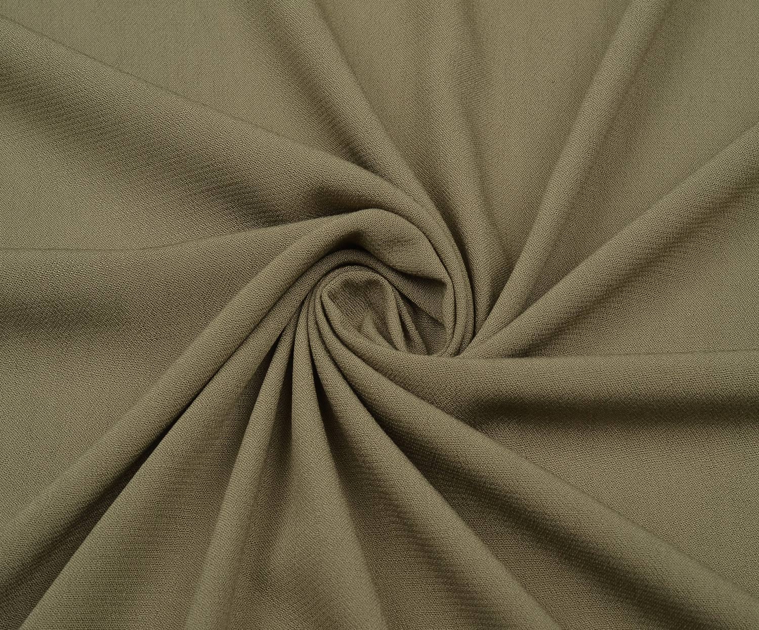 %100 BAMBU KREP KUMAŞ - HAKİ