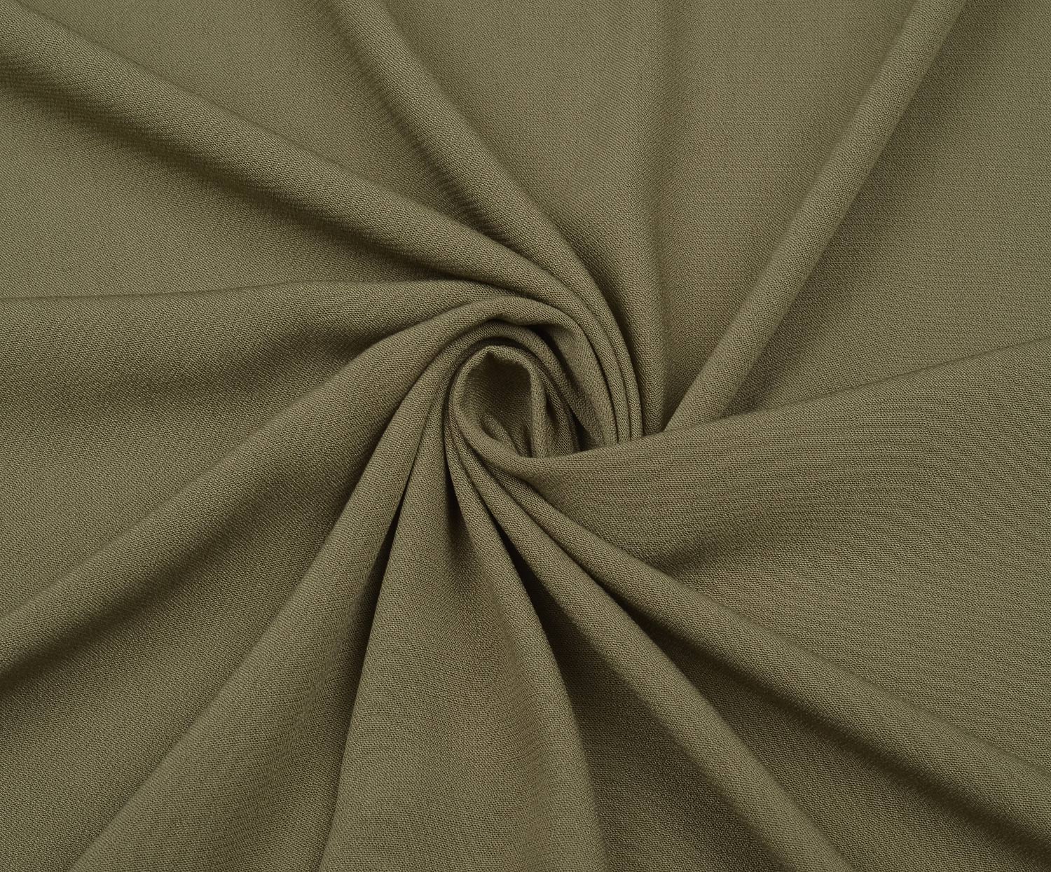 %100 BAMBU KREP KUMAŞ - HAKİ