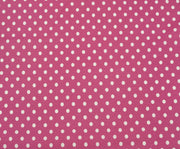BÜYÜK PUANLI DUCK BEZİ KUMAŞ - ŞEKER PEMBE