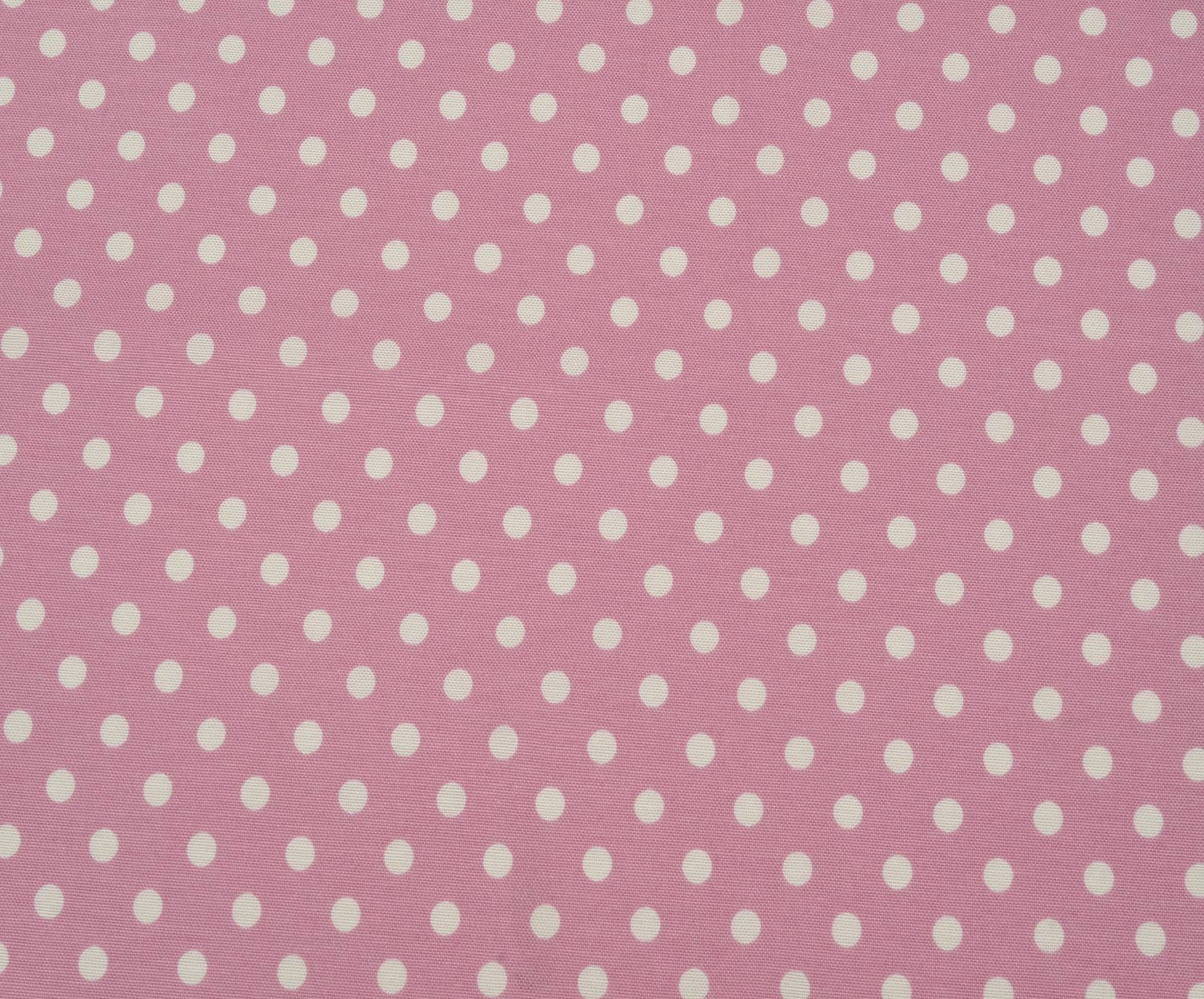 BÜYÜK PUANLI DUCK BEZİ KUMAŞ - PEMBE