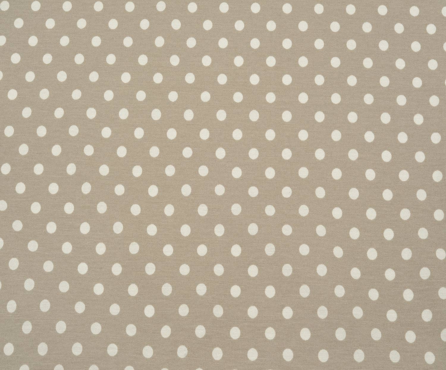 BÜYÜK PUANLI DUCK BEZİ KUMAŞ - BEJ