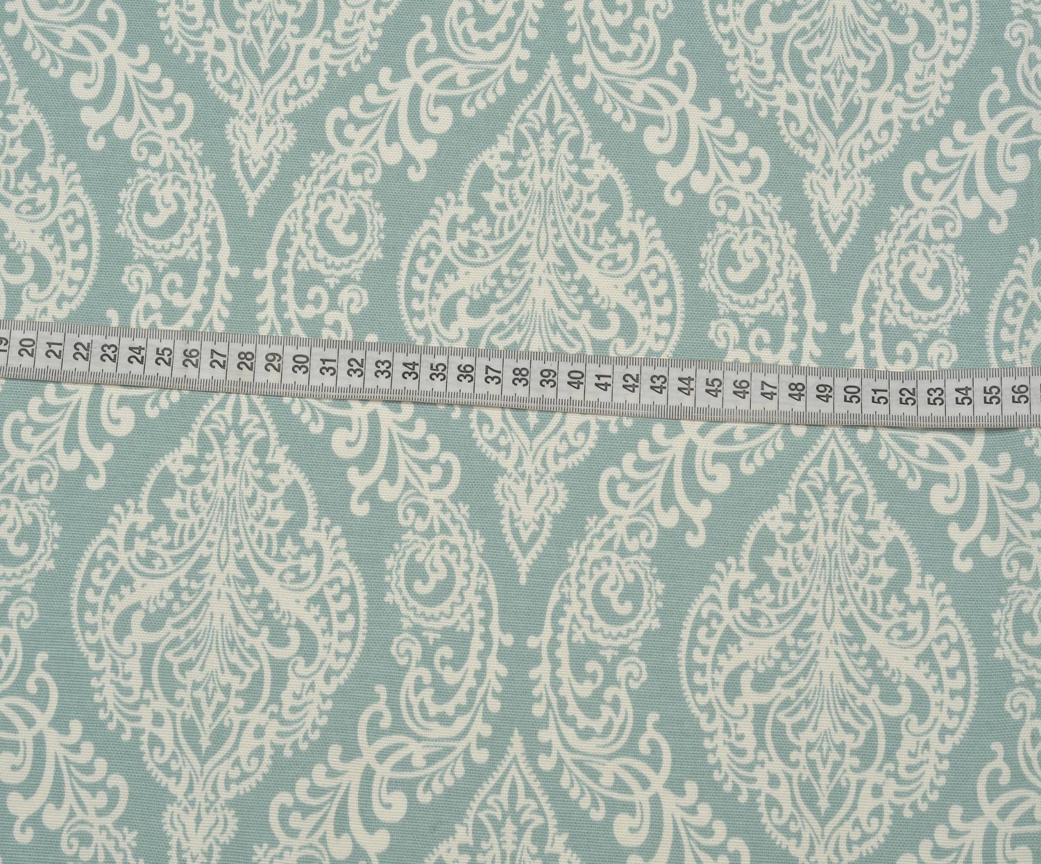 DAMASK DESENLİ DUCK BEZİ KUMAŞ - MİNT