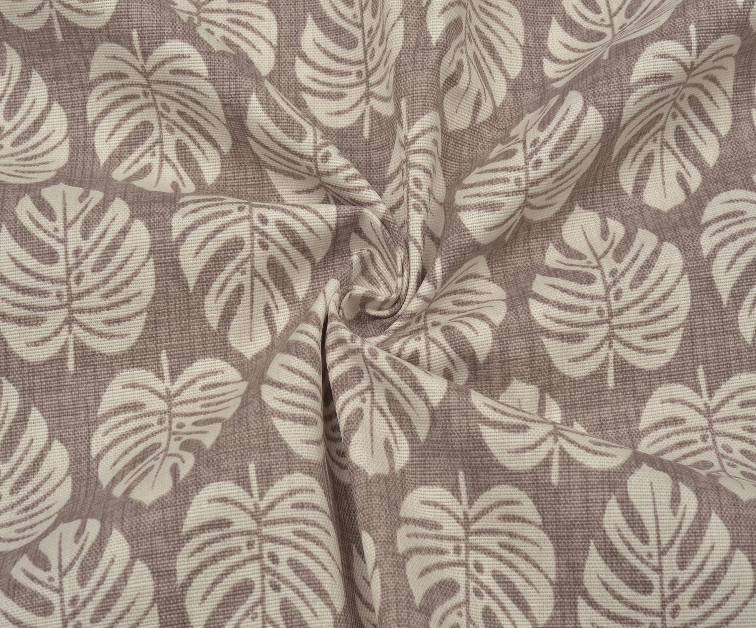 MONSTERA DUCK BEZİ KUMAŞ - VİZON
