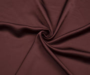 DÖKÜMLÜ VİSKON SATEN KUMAŞ - BORDO