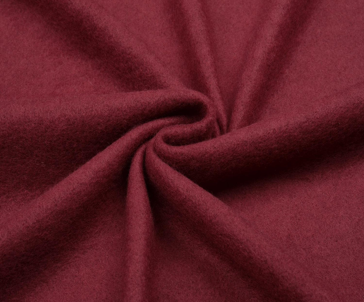 ŞARDONLU ANGORA KUMAŞ - VİŞNE