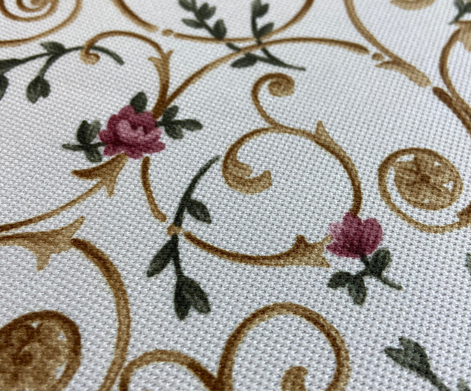 DESENLİ DİJİTAL BASKI KUMAŞ - ALTIN