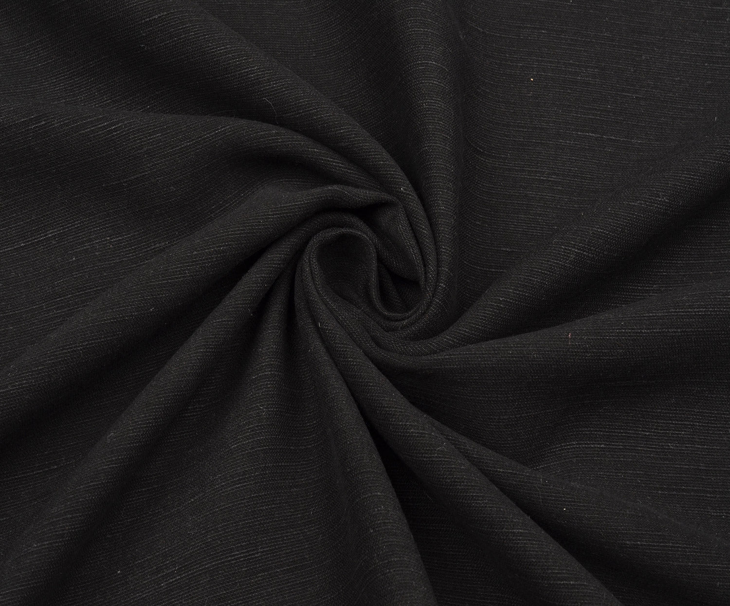 TENCEL KETEN KUMAŞ - SİYAH