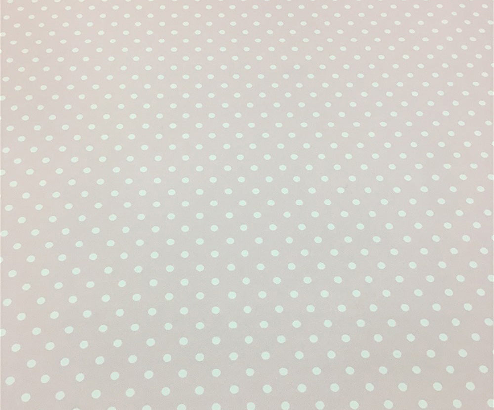 KÜÇÜK PUANLI DİJİTAL BASKI KUMAŞ - PEMBE