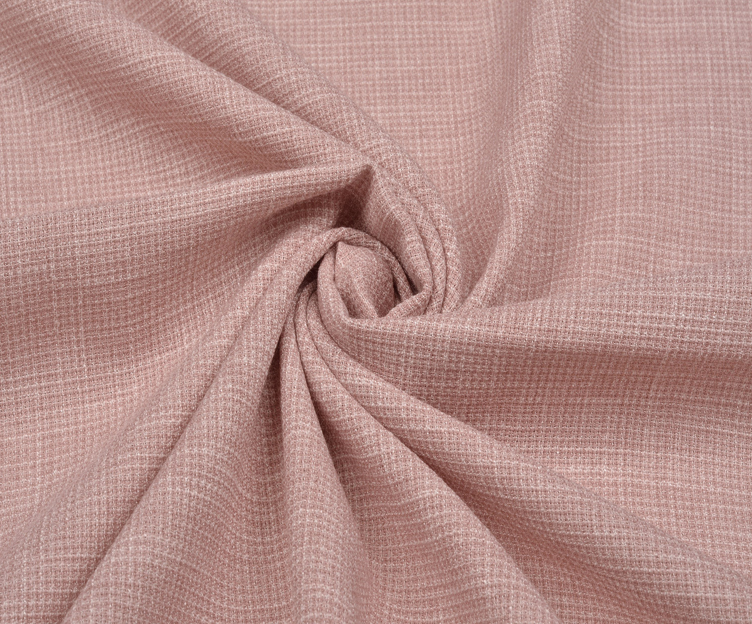 KETEN EFEKTLİ YAZLIK KUMAŞ - PEMBE