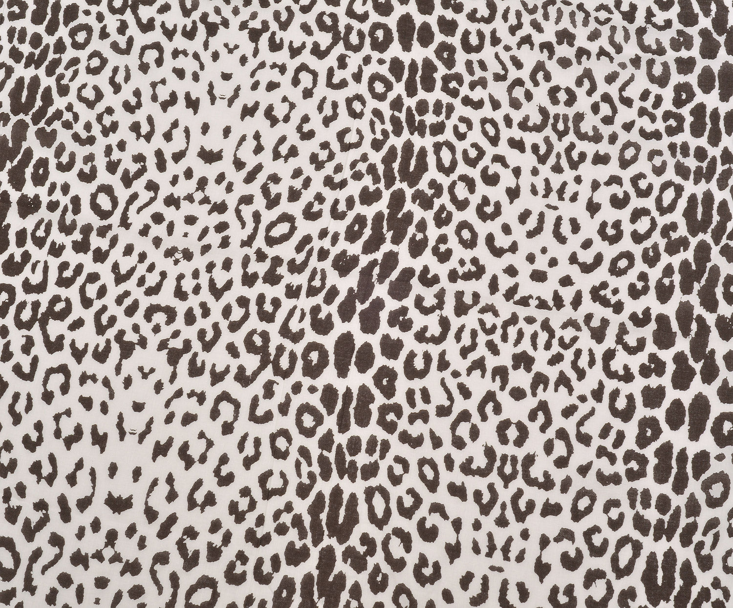 LEOPAR DESENLİ VUAL KUMAŞ - KAHVE