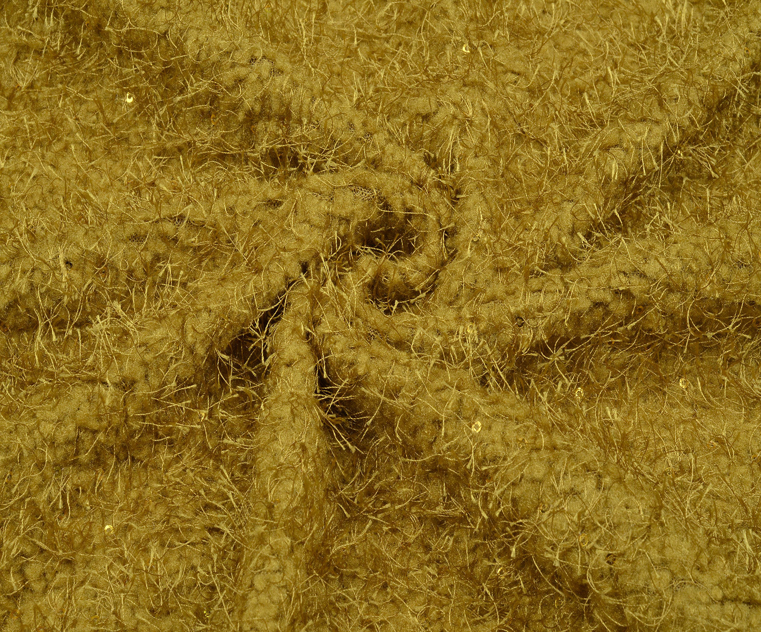 SAKALLI TRİKO KUMAŞ - HARDAL