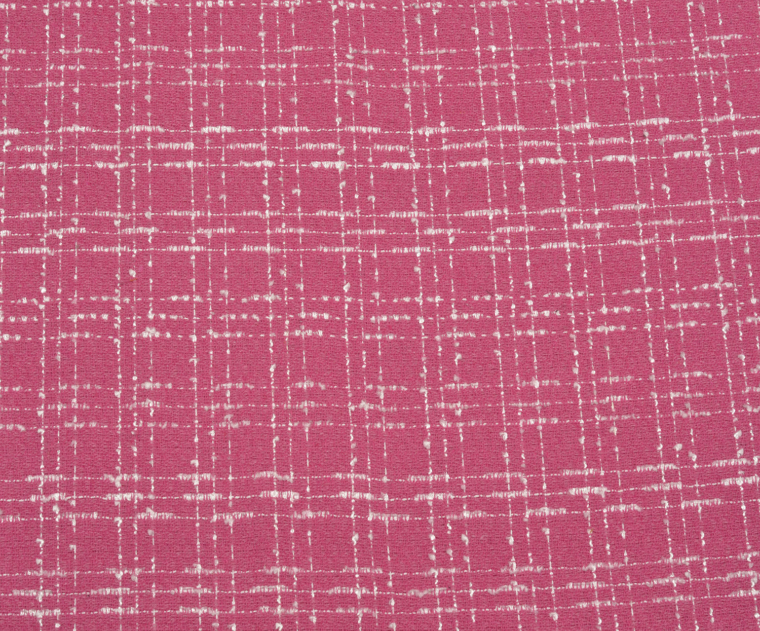 EKOSE DESENLİ TÜVİT ŞANEL KUMAŞ - PEMBE