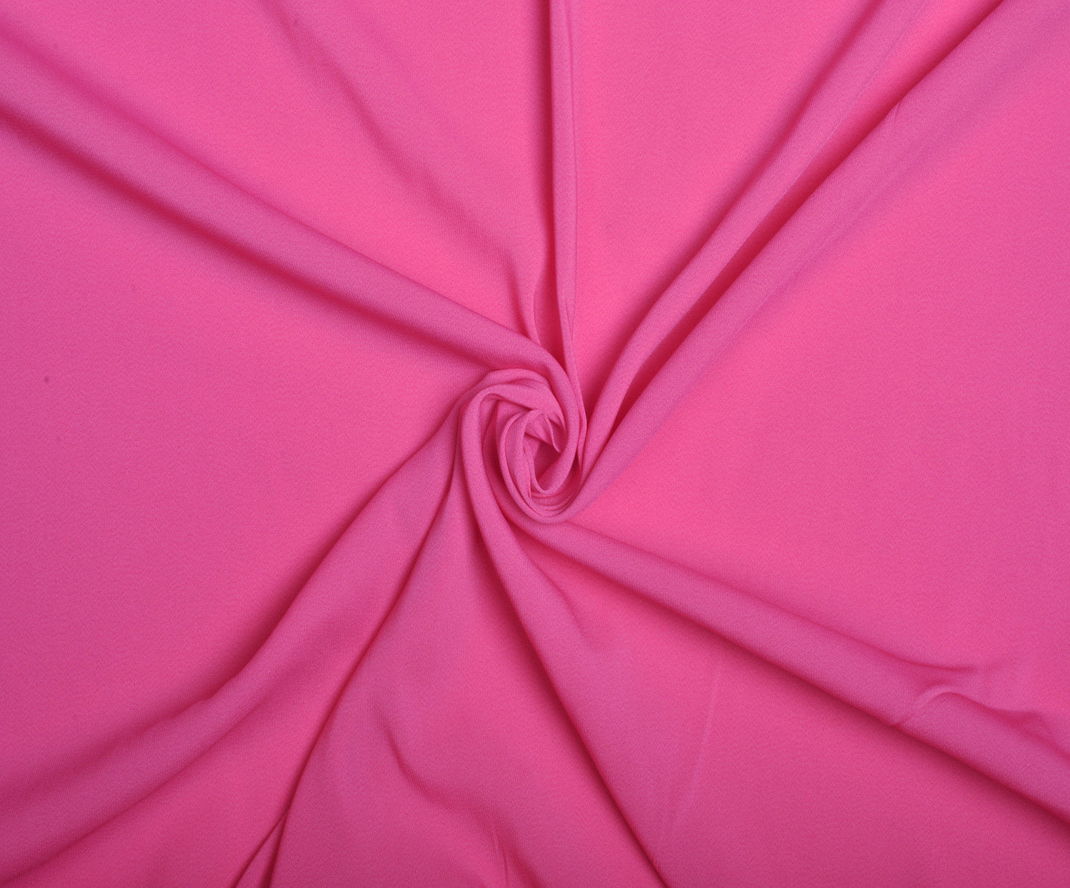 LİKRALI ŞİFON KUMAŞ - PEMBE