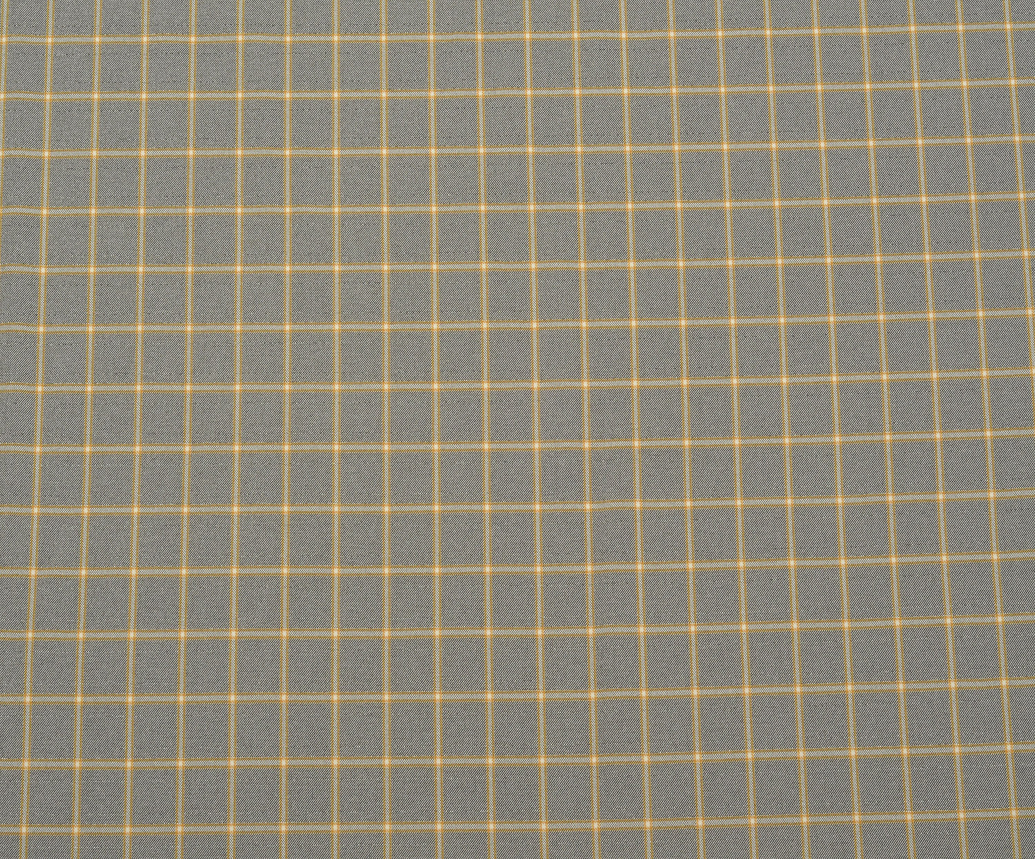 LİKRALI EKOSE DESENLİ KUMAŞ - SARI