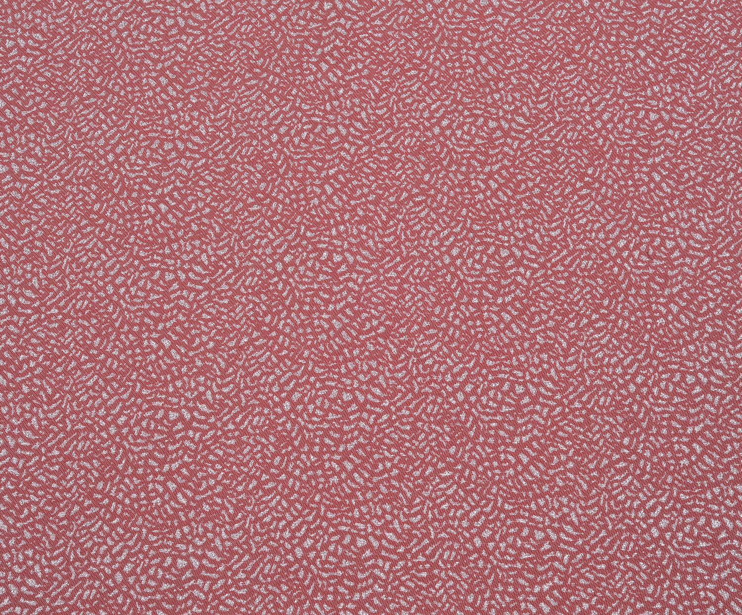 DESENLİ BROKAR KUMAŞ - KIRMIZI