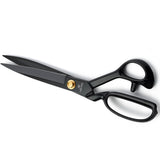 BLACK HANDLE STAINLESS STEEL NUT 8 INCH SCISSORS