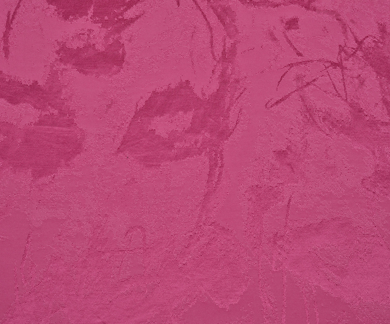 DESENLİ VİSKON SATEN KUMAŞ - ŞEKER PEMBE
