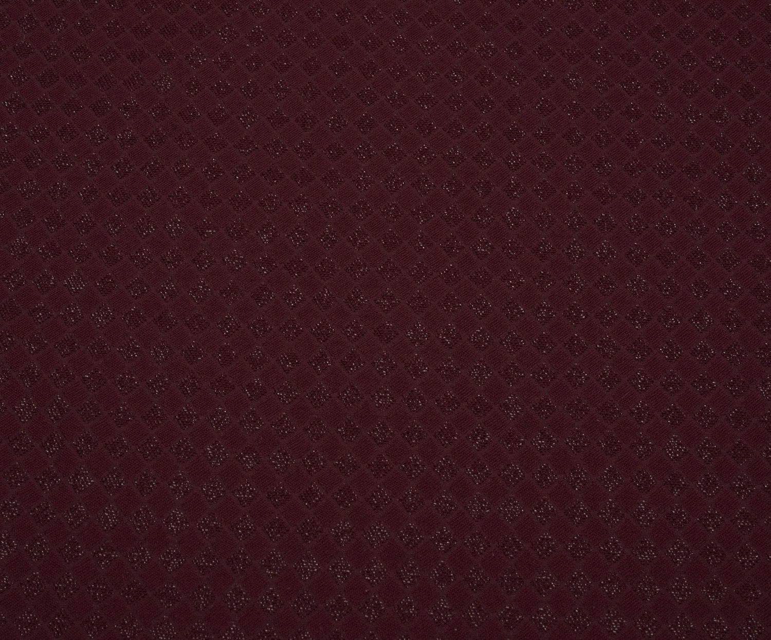 KABARTMA DESENLİ LİKRALI KUMAŞ - BORDO