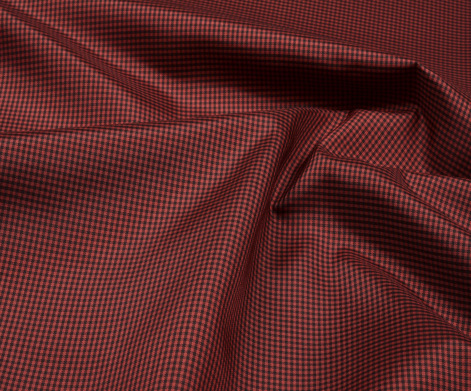 KARE DESENLİ ASTAR KUMAŞ - BORDO