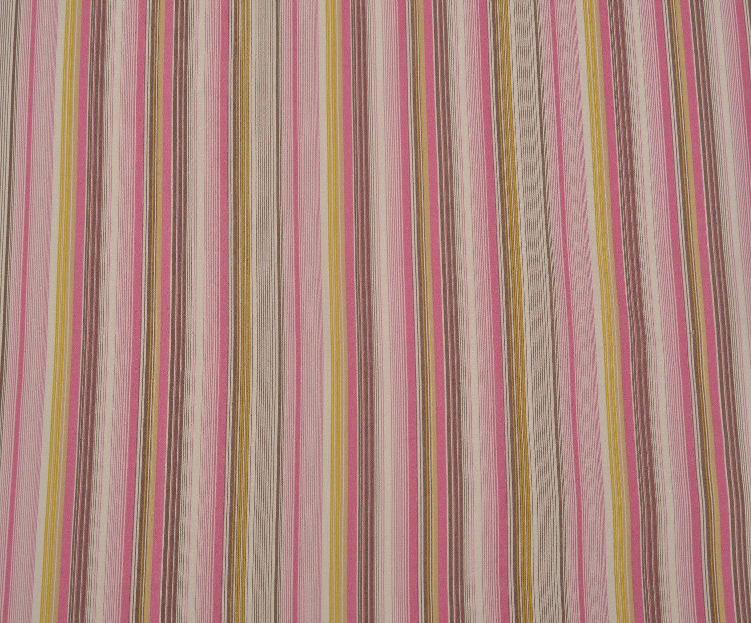 ÇİZGİLİ POPLİN KUMAŞ - PEMBE