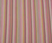 ÇİZGİLİ POPLİN KUMAŞ - PEMBE
