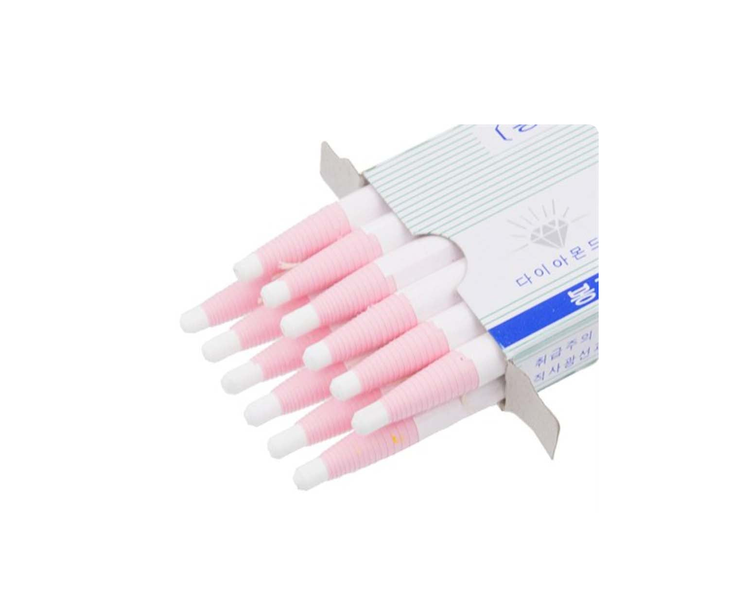 İPLİ KONFEKSİYON KALEM /BC-102W 12 ADET - BEYAZ