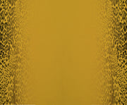 LEOPAR DESENLİ SATEN KUMAŞ - SARI