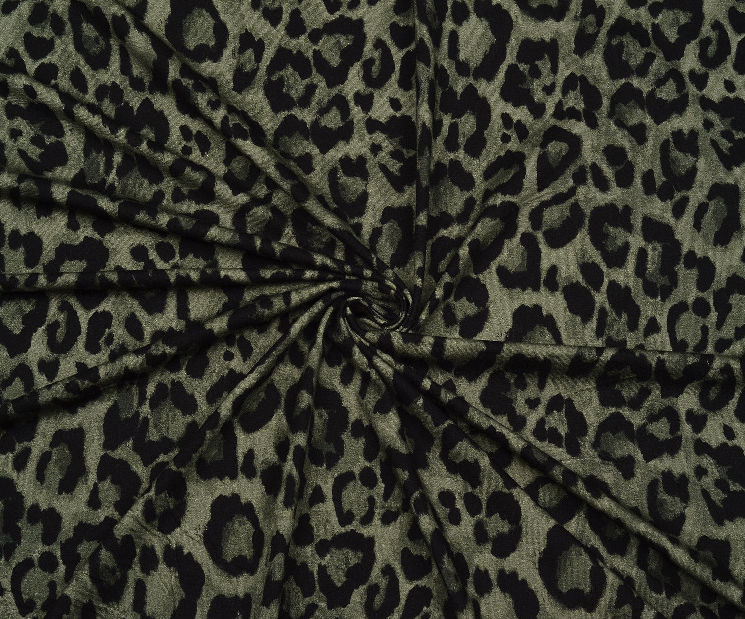 LEOPAR DESENLİ PENYE KUMAŞ - HAKİ