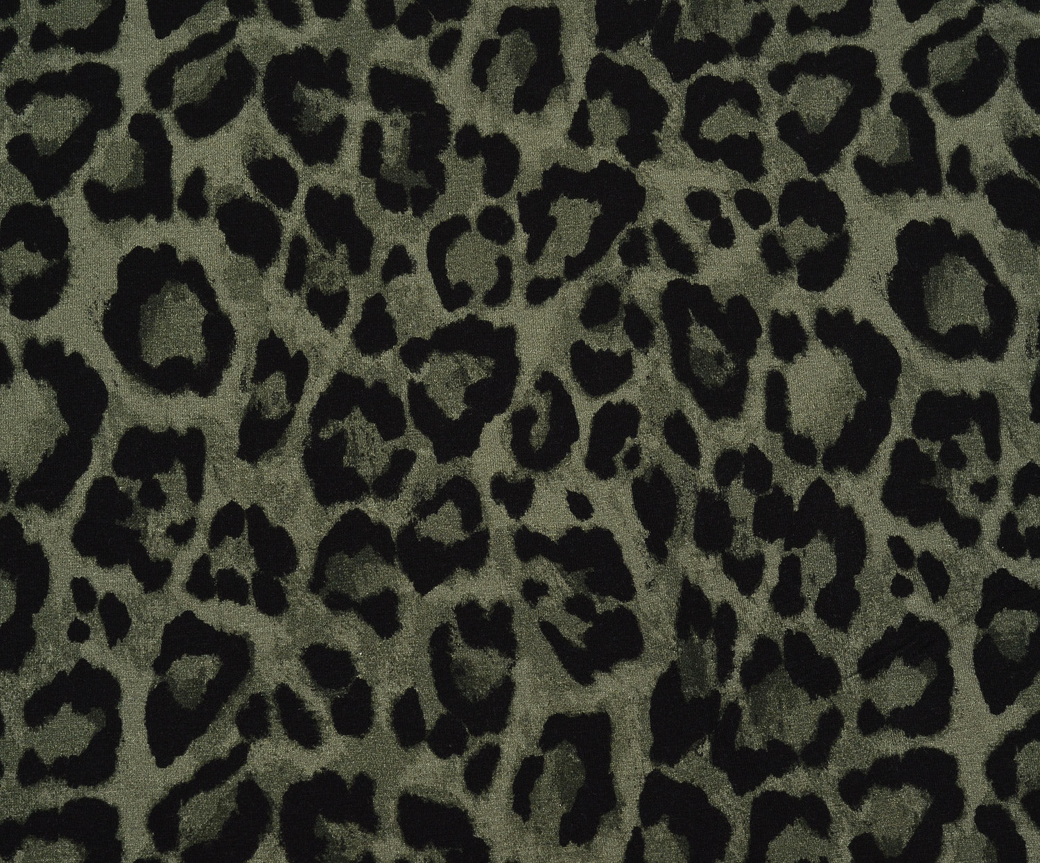 LEOPAR DESENLİ PENYE KUMAŞ - HAKİ