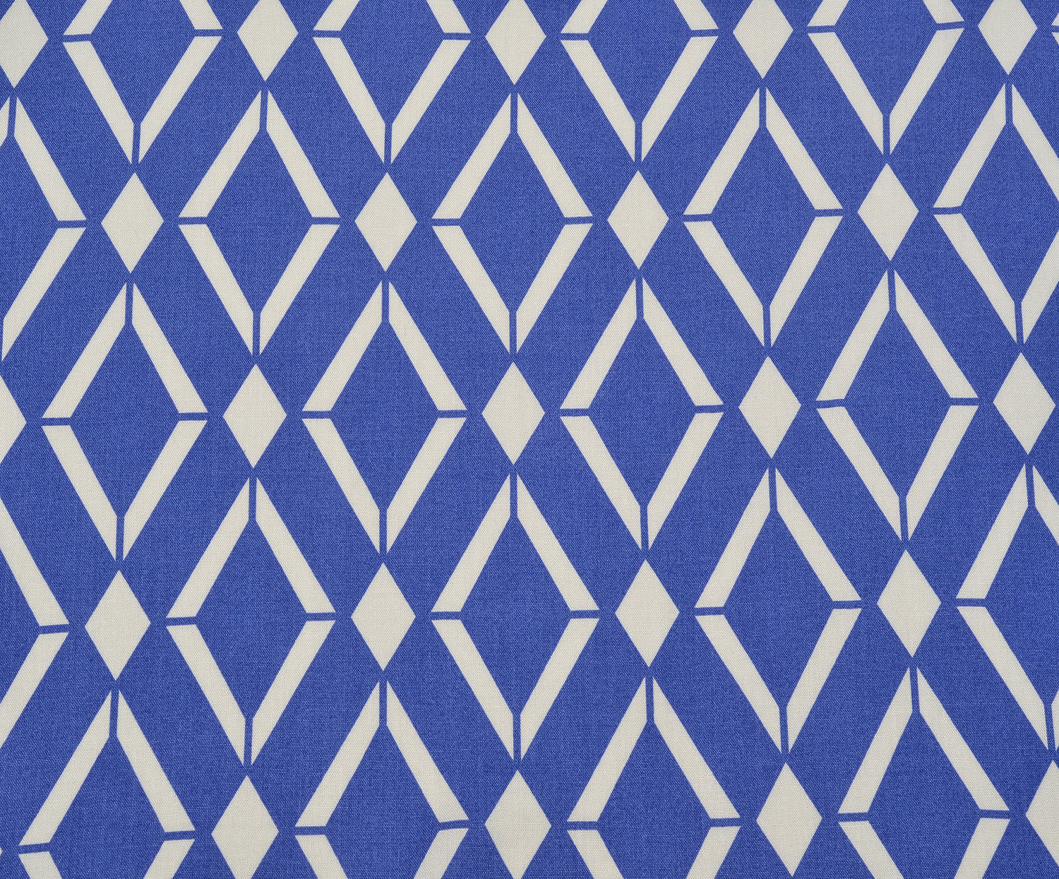 GEOMETRİK DESENLİ VİSKON KUMAŞ - SAKS