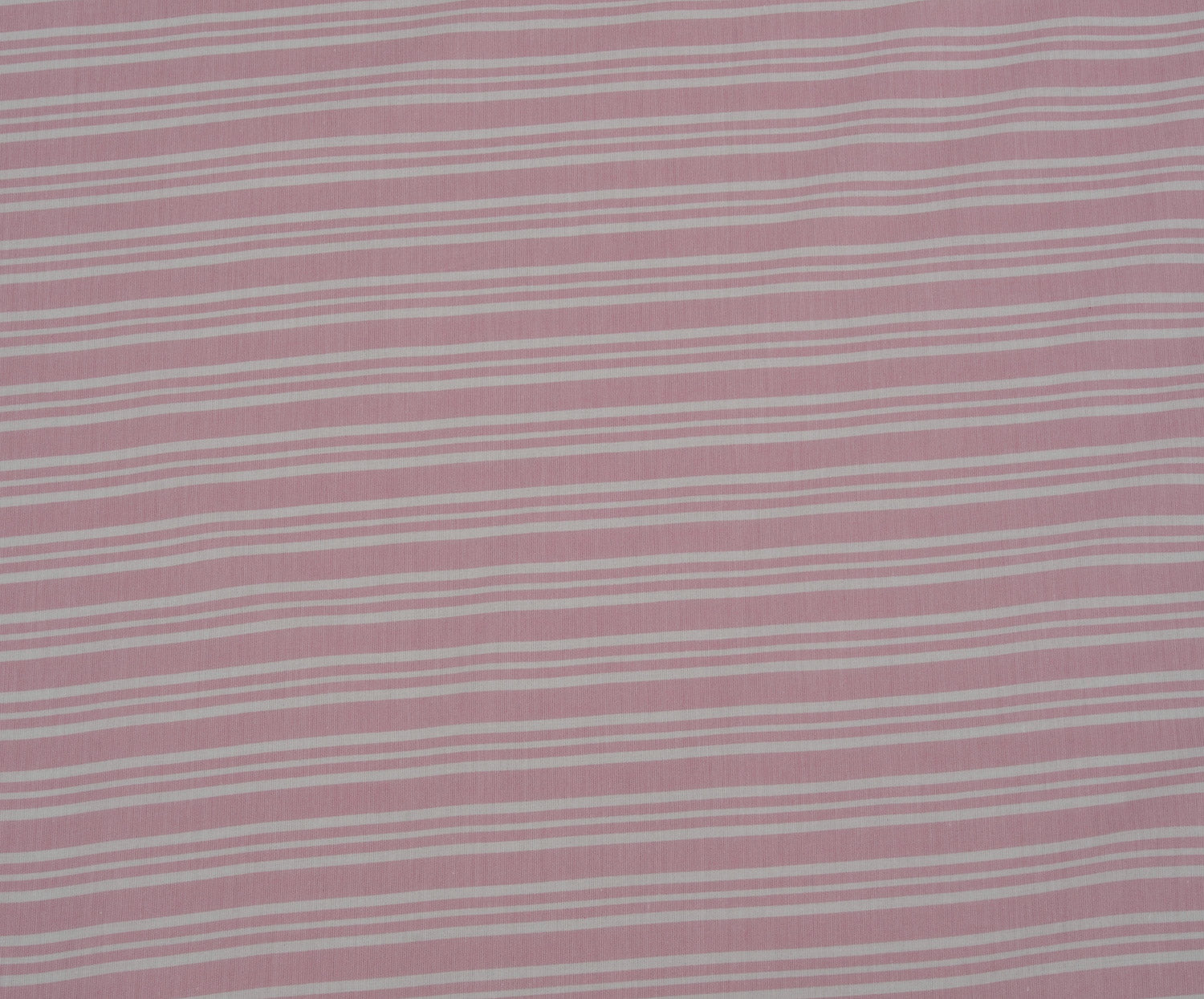 ÇİZGİLİ ORGANİK PAMUK KUMAŞ - PEMBE