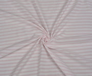 ÇİZGİLİ VİSKON KUMAŞ - PEMBE