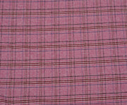 EKOSE DESENLİ ŞANEL BUKLET KUMAŞ - PEMBE
