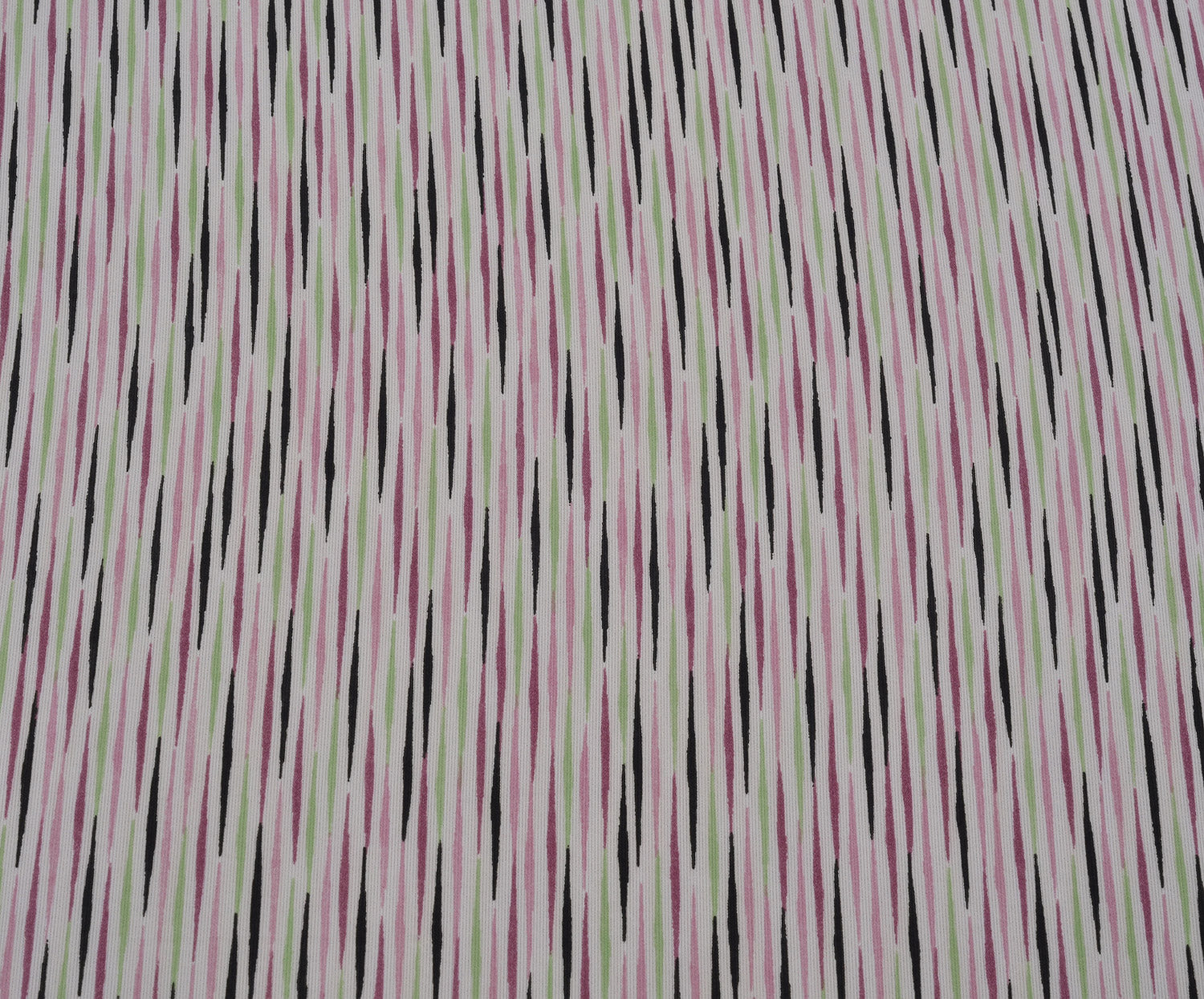 ÇİZGİLİ ŞİFON KUMAŞ - PEMBE