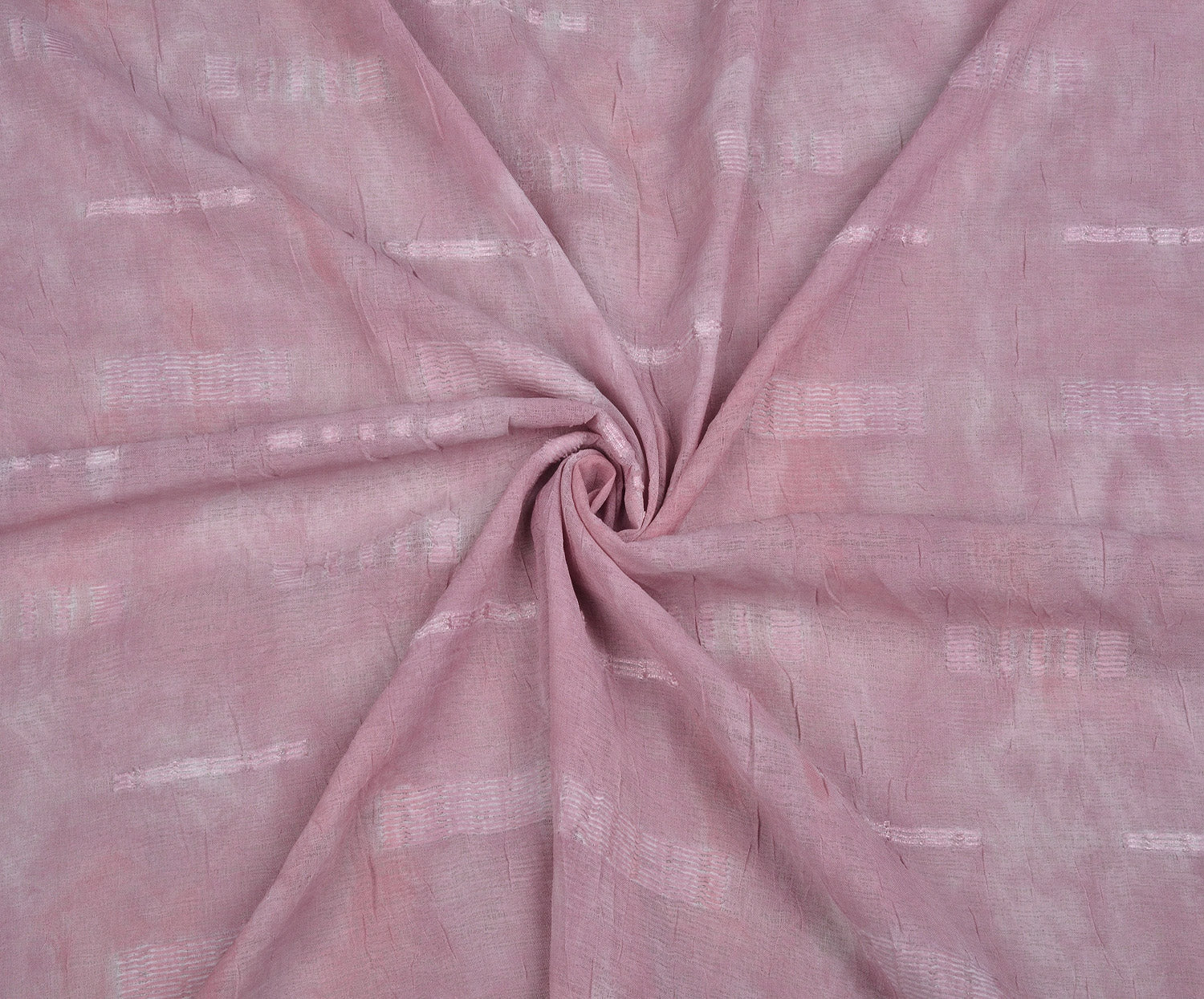 DESENLİ VİSKON KUMAŞ - PEMBE